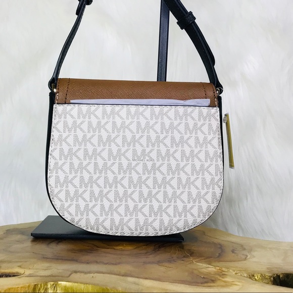 Michael Kors Karla Small Saddle Crossbody Bag - Picture 4 of 8